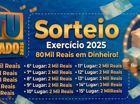 O grande sorteio do IPTU Premiado acontecerá durante a 38ª Festa das Nações de Mundo Novo