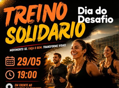Treino Solidário arrecadará alimentos para a Casa da Sopa em Guaíra
