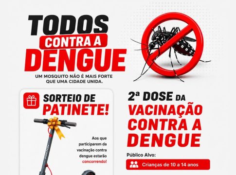 Governo de Mundo Novo Reforça Chamado para Vacinação Contra a Dengue