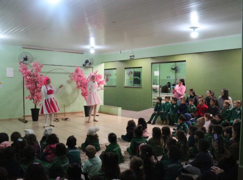 Assistência Social de Mundo Novo realiza palestra do Maio Laranja nas escolas Cari e Mickey