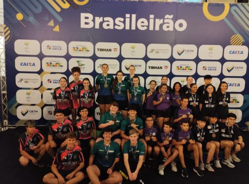 Mesatenistas de Guaíra conquistam oito medalhas no Brasileirão de Inverno em São Paulo