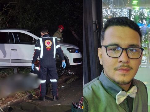 Jovem tenta parar carro que desceu sozinho e morre atropelado pelo próprio veículo, no PR