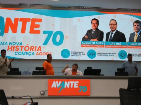 Lidio Lopes assume comando do Avante MS em ato histórico na Câmara CG com presença de Augusto Cury e Luiz Tibé