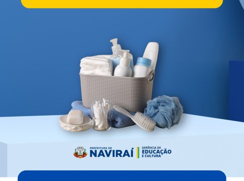Naviraí entrega kits de higiene para creches e novos materiais de expediente para escolas