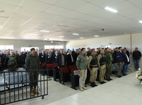 Aula inaugural do Curso de Formação de Praças reforça integração das forças de segurança em Guaíra
