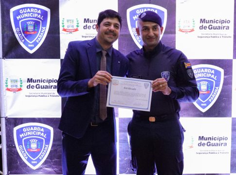 Emoção, honra e conquista marcam formatura da 3ª turma da Guarda Municipal de Guaíra
