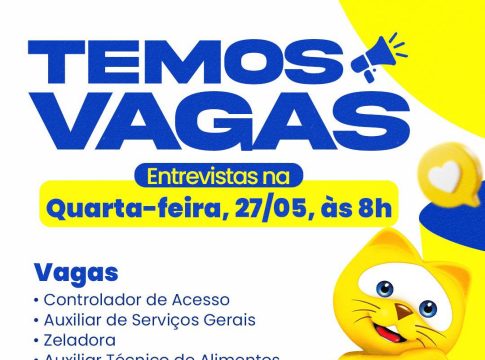 Casa do Trabalhador, informa que a empresa Zaeli está com vagas abertas para contratação