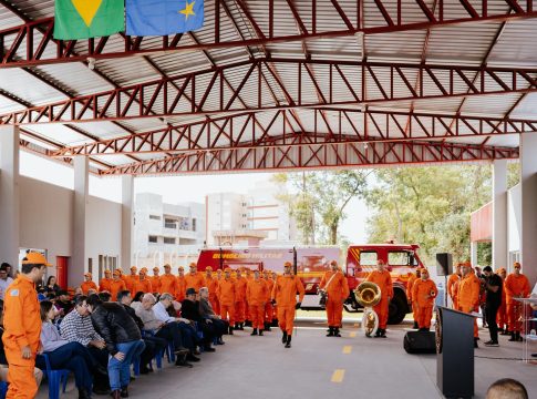 Itaquirai inaugura unidade do Corpo de Bombeiros