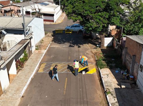 Itaquiraí avança na segurança com sinalização viária