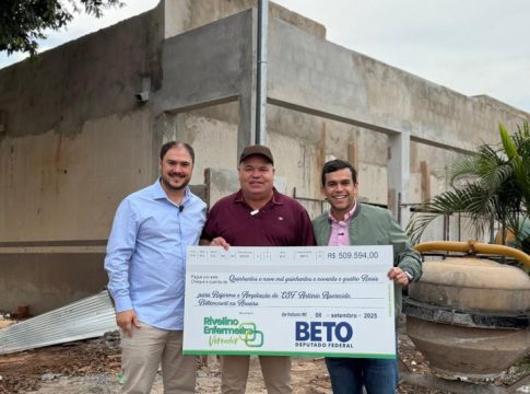 Emenda de Beto Pereira à Saúde realiza reforma em UBS em Rio Brilhante e oferece climatização de leitos hospitalares no Hospital SIAS em Fátima do Sul