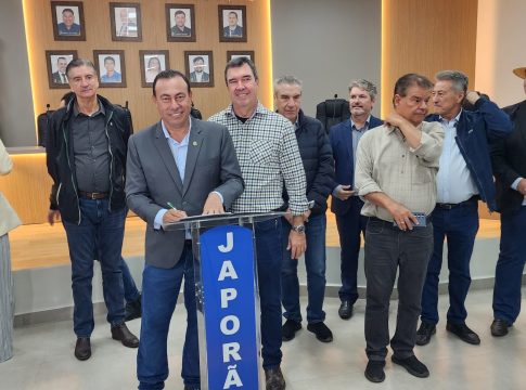 Japorã avança em segurança pública e infraestrutura com autorização de obras na área urbana e rural