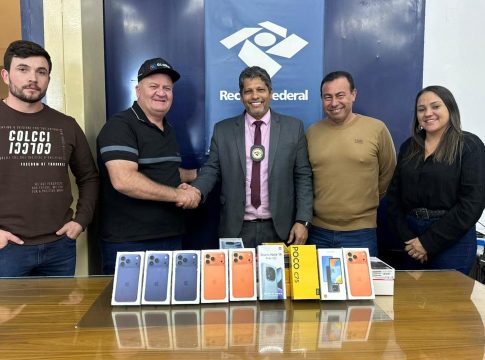 Câmara de Japorã recebe doação de equipamentos da Receita Federal com apoio do Executivo