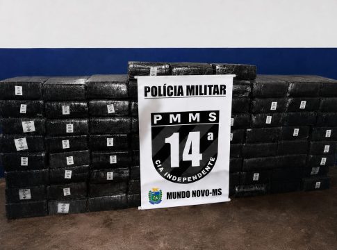 PM apreende grande quantidade de maconha
