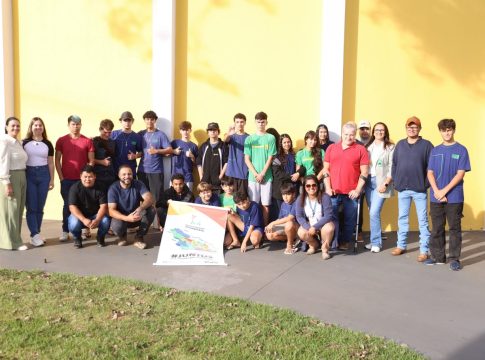 Eldorado sediou Oficina de Grafitti Transformando Arte em Consciência