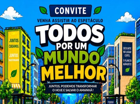 Espetáculo teatral leva educação ambiental e reflexão ao público em Guaíra