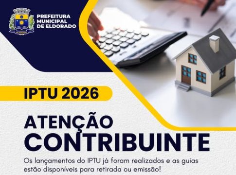 IPTU 2026: Guias já estão disponíveis para emissão e retirada