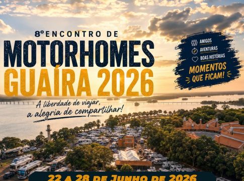 8º Encontro de Motorhomes reforça posição de Guaíra como referência nacional do turismo sobre rodasc