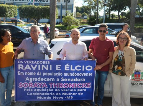Entrega de carro para a Coordenadoria da Mulher é realizada nesta quarta-feira