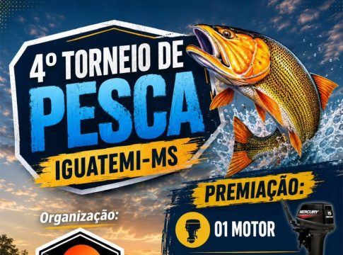 Vem aí o 4º Torneio de Pesca de Iguatemi