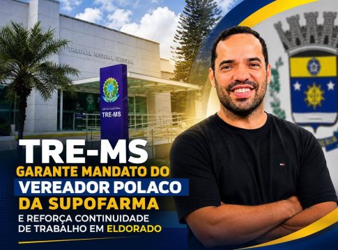 TRE-MS garante mandato do vereador Polaco da Supofarma e reforça continuidade de trabalho em Eldorado