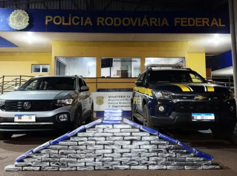 Militar da reserva é preso com quase 100kg de cocaína na BR-262