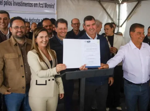 Governo promove obras de infraestrutura urbana para transformar realidade de Aral Moreira