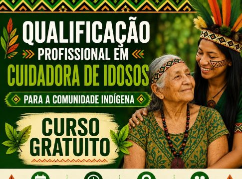 Geraldo garante curso de cuidadoras de idosos nas comunidades indígenas