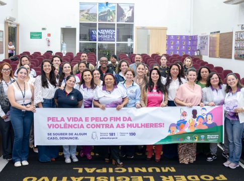 Município de Guaíra promove ato de conscientização pelo enfrentamento ao feminicídio
