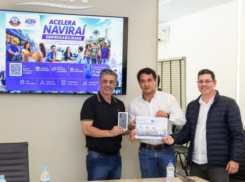 Prefeitura de Naviraí lança campanha de empregabilidade com sorteio de iPhone 17