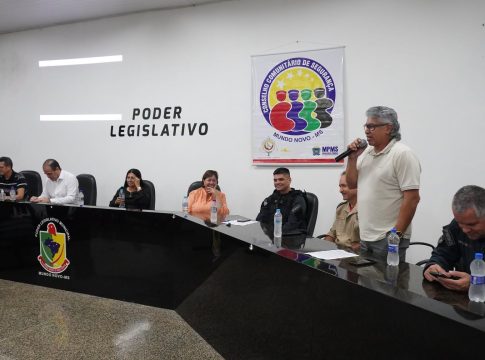 Audiência Pública reúne autoridades e comunidade para discutir a segurança no trânsito em Mundo Novo