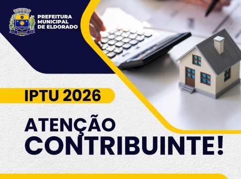 ATENÇÃO, CONTRIBUINTE DE ELDORADO