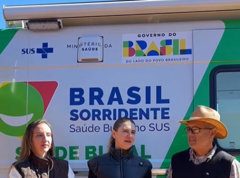 Saúde de Eldorado leva atendimento médico, vacinação e a unidade odontológica móvel para área rural
