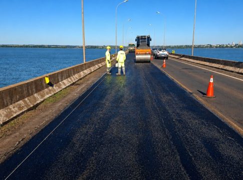 Obras na Ponte Ayrton Senna serão realizadas à noite a partir de segunda-feira