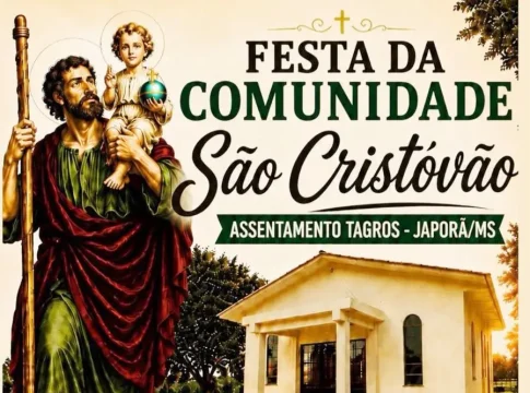 Festa da Comunidade São Cristóvão acontece neste domingo em Japorã