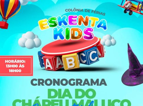 Eskenta Kids tem início nesta segunda-feira com programação especial para as férias escolares
