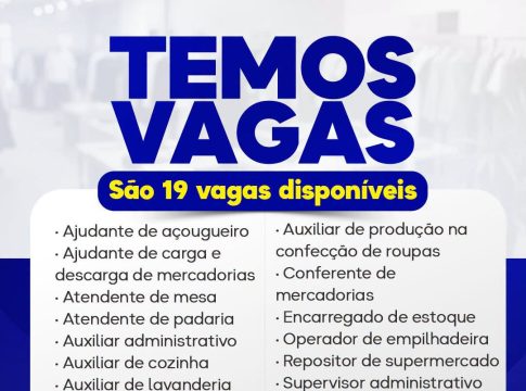 Procurando emprego? Casa do Trabalhador oferece 19 oportunidades em Mundo Novo
