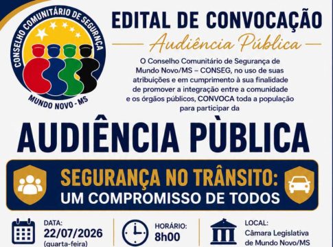 Vamos falar sobre o trânsito da nossa cidade? Participe da Audiência Pública