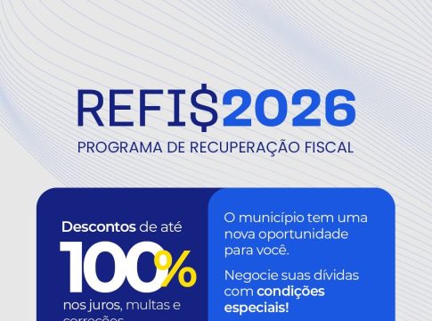 REFIS 2026 começa no dia 13 de julho e segue até 11 de agosto