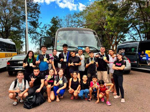 Associação Esportiva de Jiu -Jitsu de Iguatemi conquista grandes resultados no campeonato internacional em Toledo