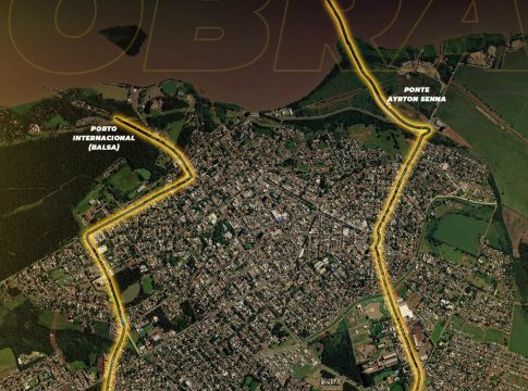 Município de Guaíra reforçará sinalização para acesso à balsa do Porto Internacional como rota alternativa durante obras na Ponte Ayrton Senna