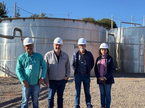 Secretaria de Meio Ambiente acompanha etapa final para funcionamento da ETE