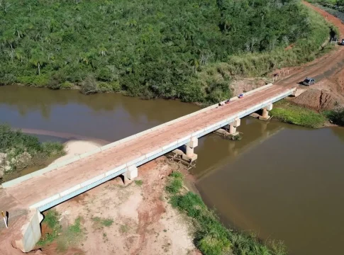 Pontes sobre o Iguatemi promovem mobilidade e desenvolvimento para Tacuru e Sete Quedas