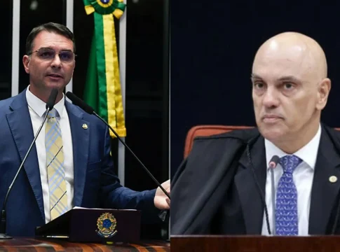 Flávio Bolsonaro prega eleição de senadores favoráveis ao impeachment de Moraes do STF