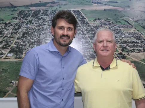 Juti recebe visita institucional do presidente da Assomasul