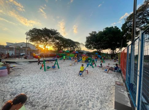Férias escolares aumentam o movimento no Parque Infantil Lavínia Veiga