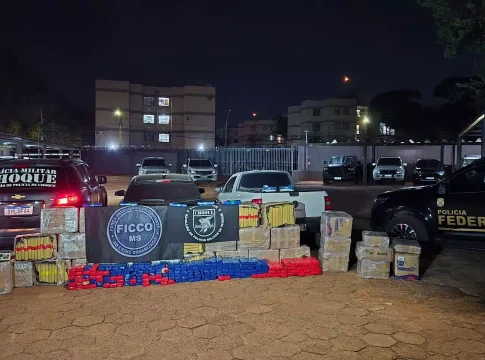 Idosos usavam casa do filho para armazenar 1 tonelada de maconha