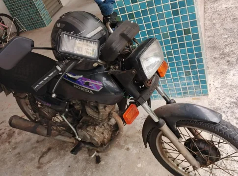 Militar pede ajuda para encontrar motocicleta furtada na Rua 14 de Julho