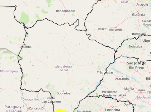Nove cidades de MS entram em alerta para tempestades com risco de granizo