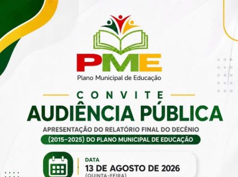 Audiência Pública – Plano Municipal de Educação