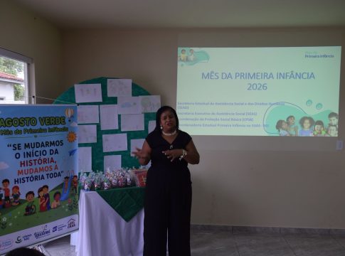 Secretaria de Assistência Social promove encontro em alusão ao Agosto Verde, Mês da Primeira Infância